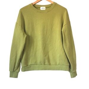 Azur Fit CREW NECK - TRACK matcha green size Medium